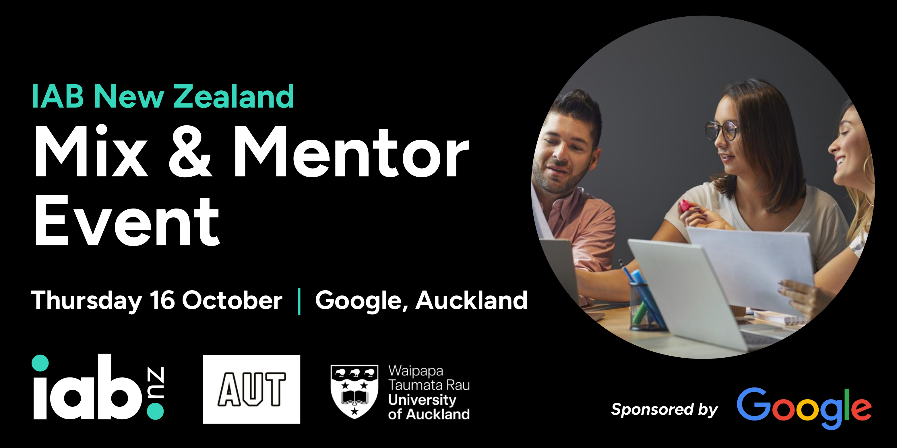 IAB NZ AUT UoA Mix & Mentor Event