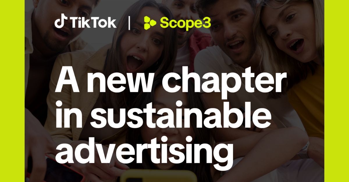 TikTok & Scope3: A New Chapter in Sustainable Advertising