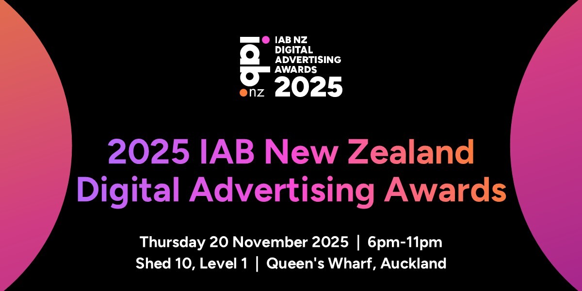 2025 IAB New Zealand Digital Advertising Awards