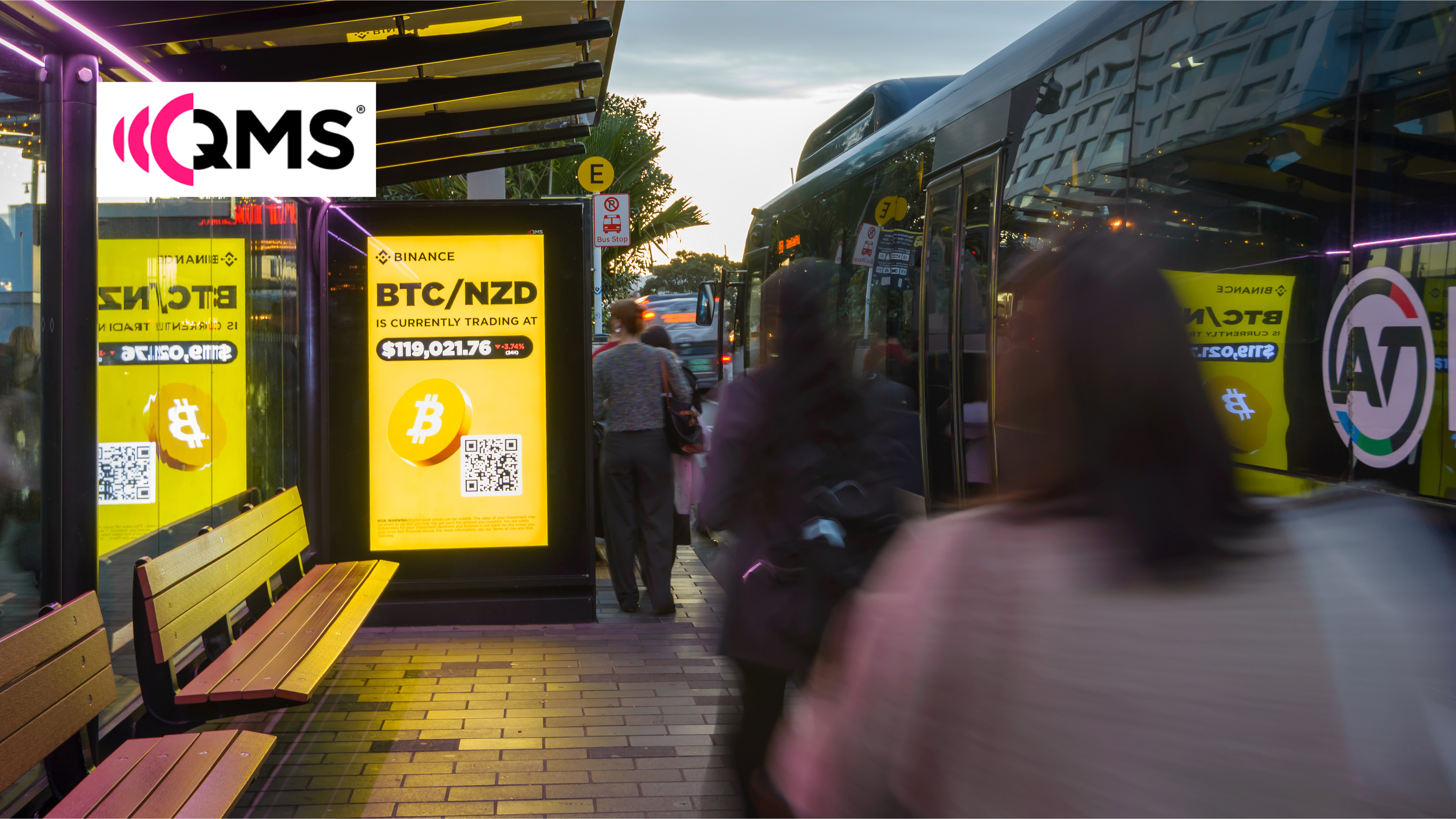 QMS NZ Deliver Owned NZ First Programmatic DOOH Takeover